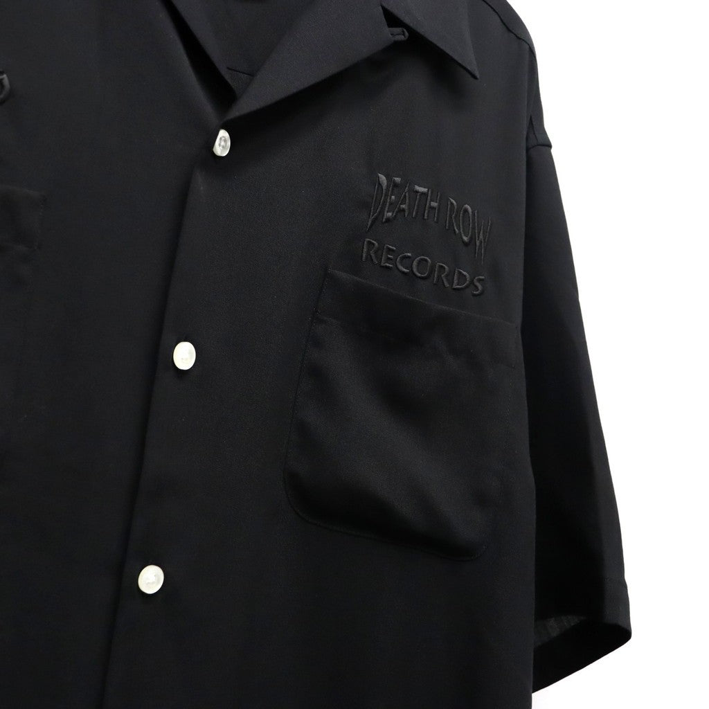 DEATH ROW RECORDS | 50'S SHIRT S/S #BLACK-PURPLE [DEATHROW-WM-OC01]