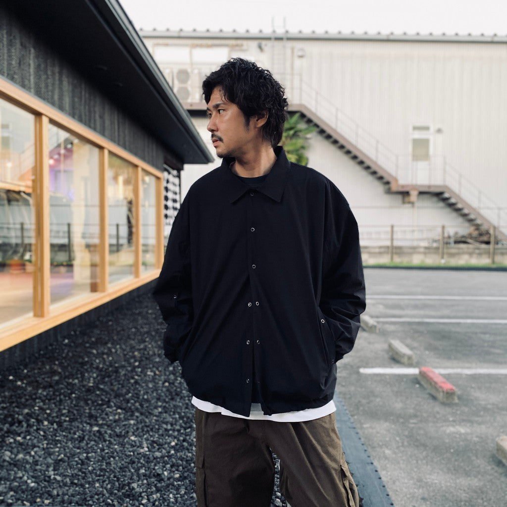 WATER PROOF COACH JACKET #BLACK [HOD25AWWPCJK] – cocorozashi