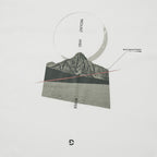 M005-i 「Crescent-G」 Graphic Tee #WHITE [GOOPI-24SS-APR-04]