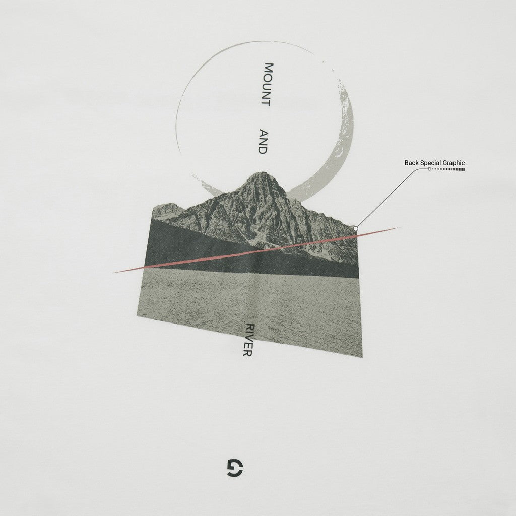 M005-i 「Crescent-G」 Graphic Tee #WHITE [GOOPI-24SS-APR-04]