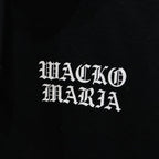 HEAVY WEIGHT FULL ZIP HOODED SWEAT SHIRT ( TYPE-2 ) #BLACK [24FW-WMC-SS02]