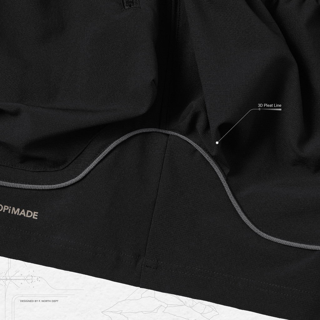 "LM-S01" G-輕便實用短褲 #SHADOW [GOOPI-24SS-AUG-01]