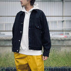 TRUCKER JACKET #BLACK [25FW-WMO-BL20]