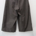 MORPH YI PANTS #CHARCOAL [JI-26AW-PT03-1]