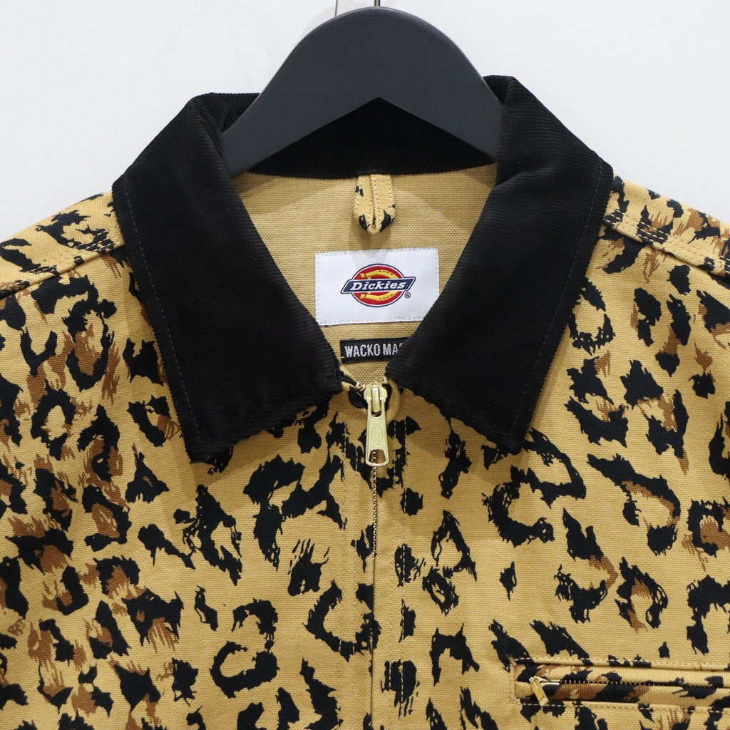 DICKIES | LEOPARD WORK JACKET #BEIGE [25SS-WMO-DC03]