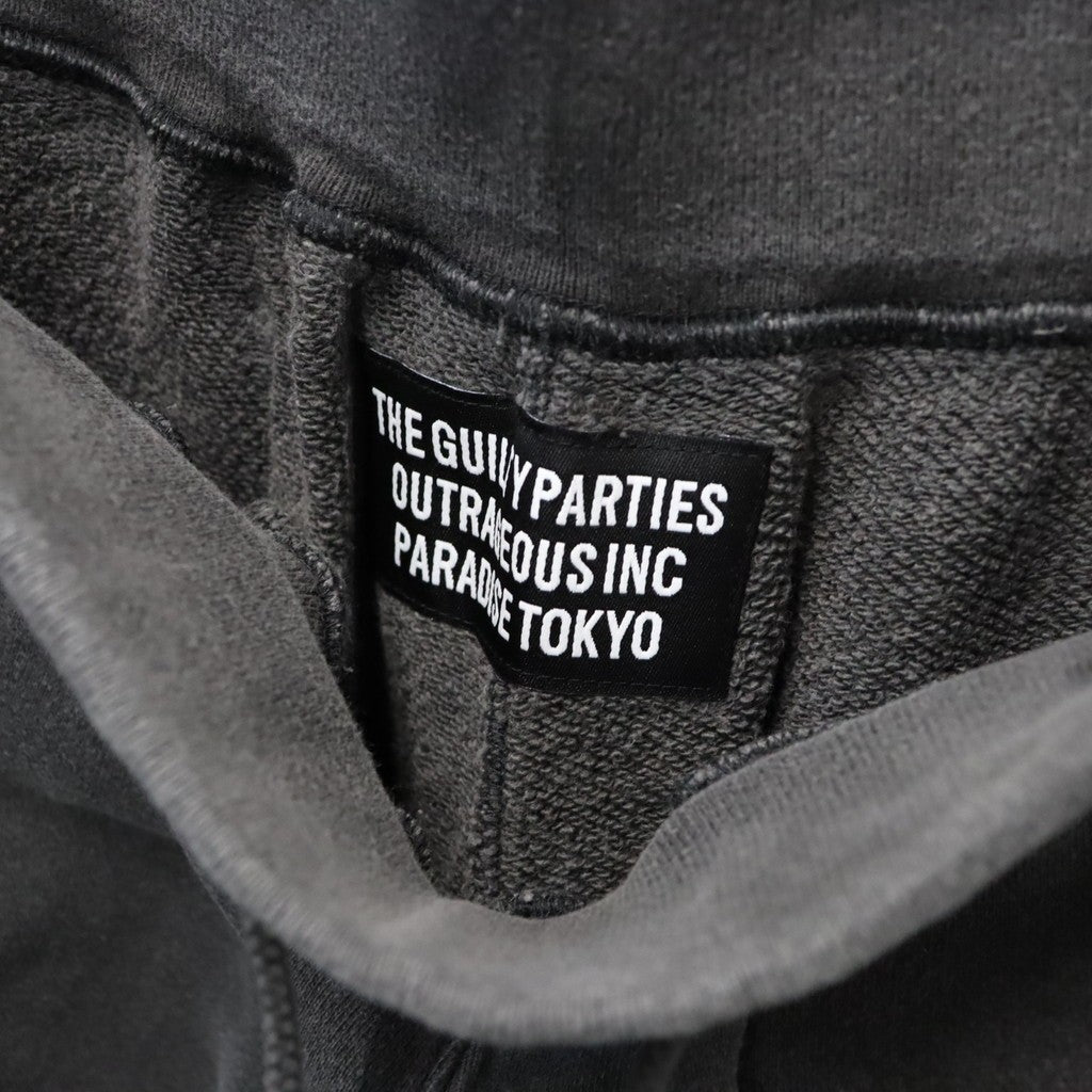 WASHED MIDDLE WEIGHT SWEAT PANTS #GRAY [26FWE-WMC-SP01]