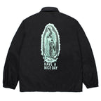 COACH JACKET ( TYPE-2 ) #BLACK/GREEN [26FWE-WMO-BL07]