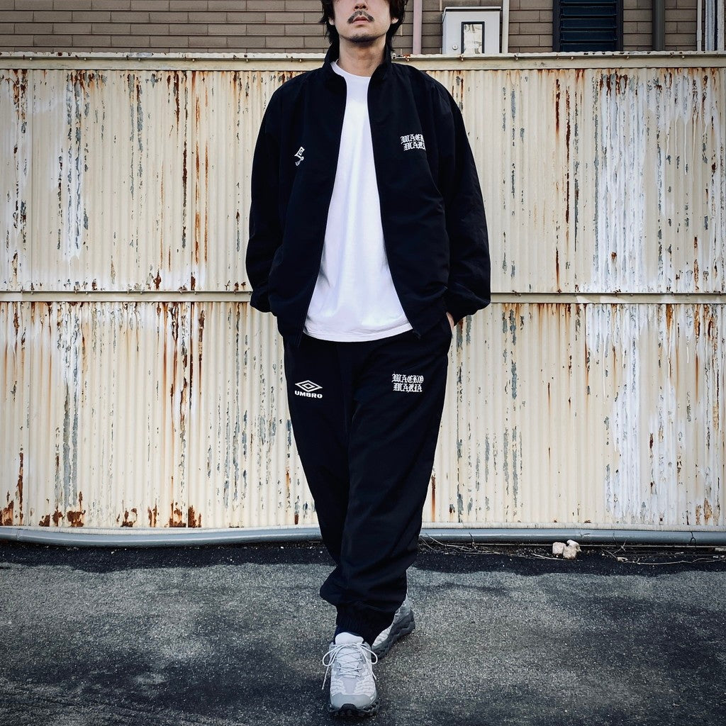 UMBRO | TRACK JACKET ( TYPE-1 ) #BLACK [26SS-WMO-UB01]