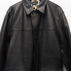 皮革外套（TYPE-2）#黑色 [25FW-WMO-CO04]