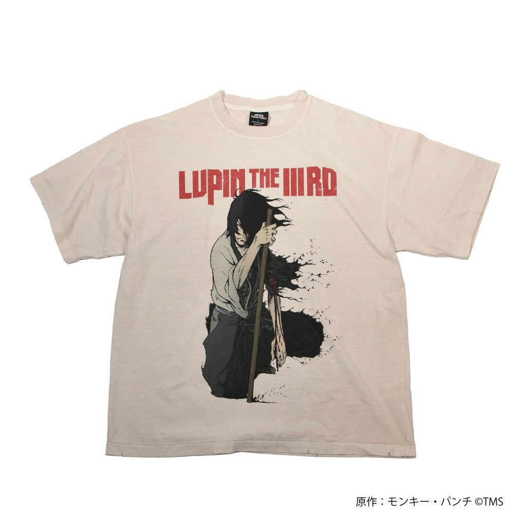 LUPIN THE 3rd | S/S T-Shirt (GOEMON) #WHITE [TLPM25AM007]
