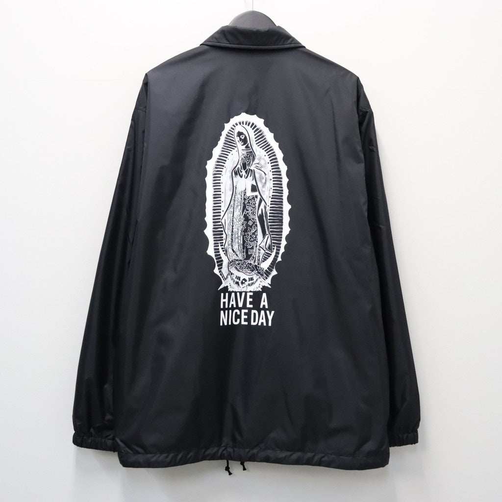 COACH JACKET ( TYPE-1 ) #BLACK/WHITE [26FWE-WMO-BL06]