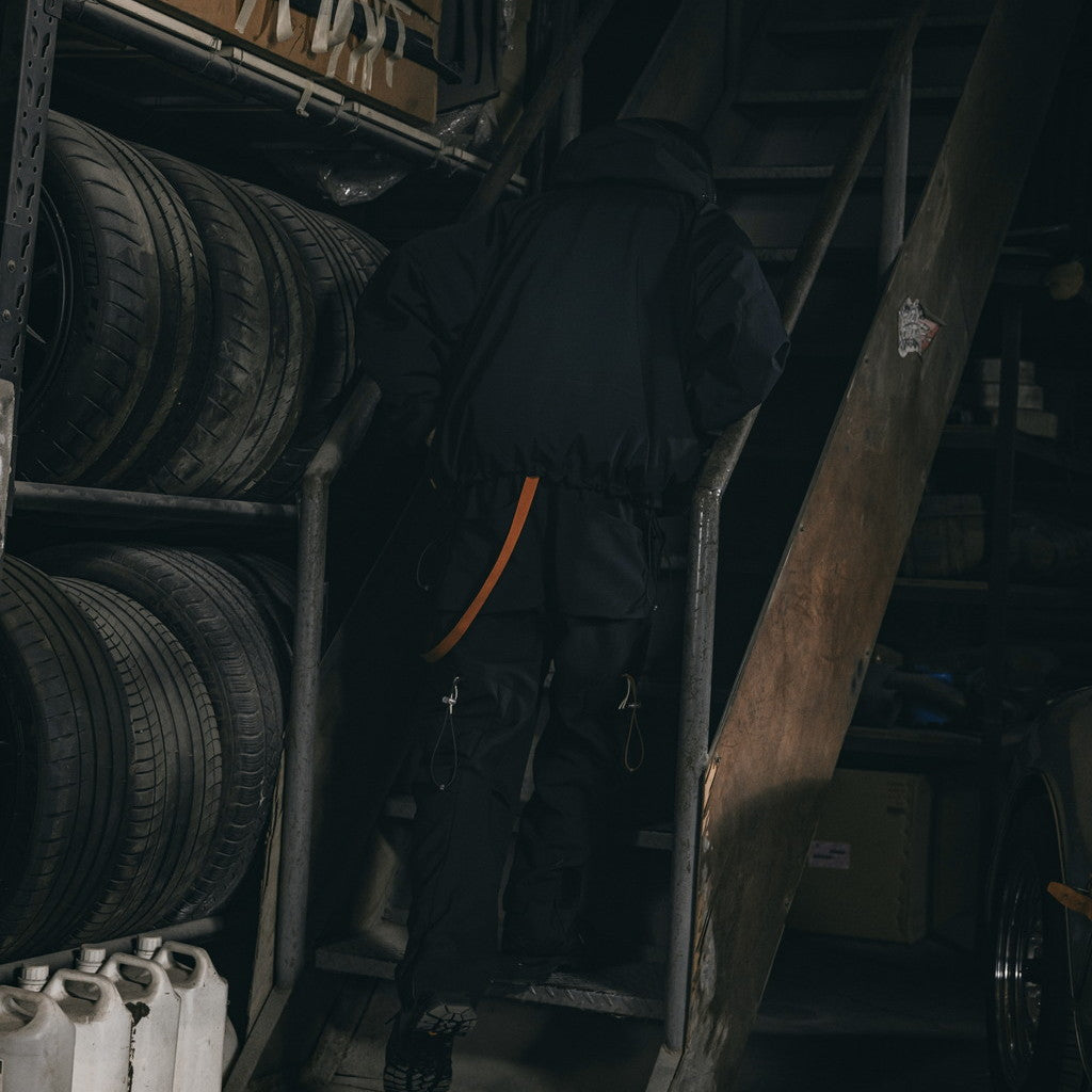 「G7-1K」 Fermion-G Mountain Parka #JET BLACK [GOOPI-23AW-NOV-01]