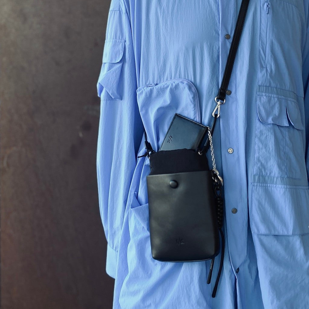 TECH LEATHER MODULAR POACH #BLACK [FEL34262B0004]
