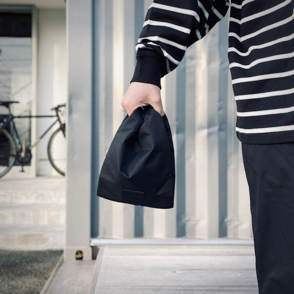 購物單肩包（小號）#黑色 [BCL-89]