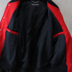 LEATHER VARSITY JACKET -B- ( TYPE-2 ) #RED [24FW-WMO-BL16]