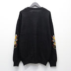 TIM LEHI | MOHAIR CARDIGAN #BLACK [25FW-WMK-KN21]