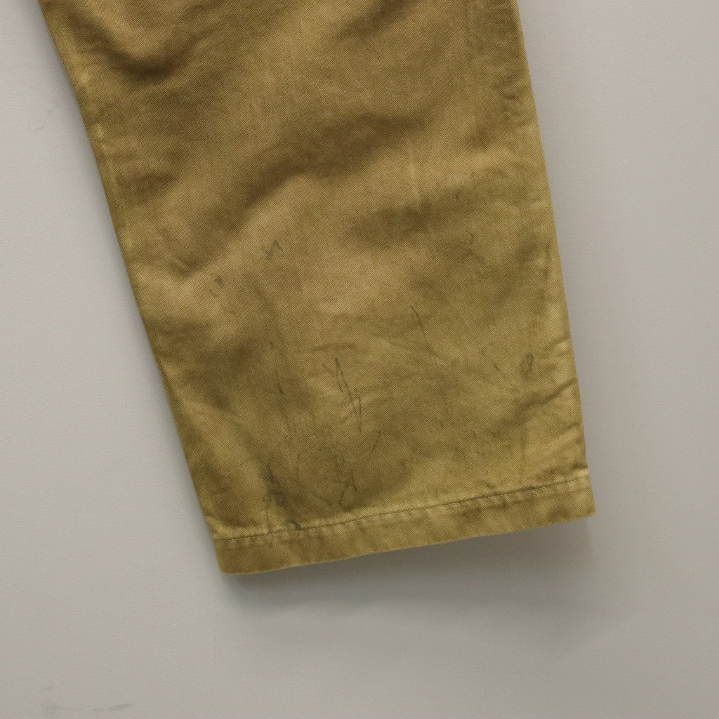 USMC P-41 HBT TROUSERS AGED #OLIVE YELLOW [BW261-U4HT]