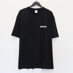 水洗重磅圓領T卹（1型）#黑色 [25SS-WMT-WT01]