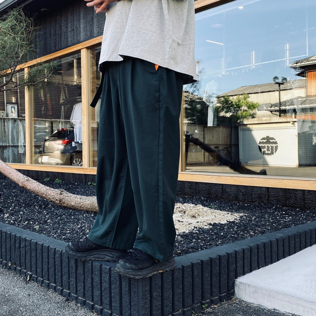 BAGGY SLACKS #Forest [SS26-B10] - cocorozashi 三重県四日市市の