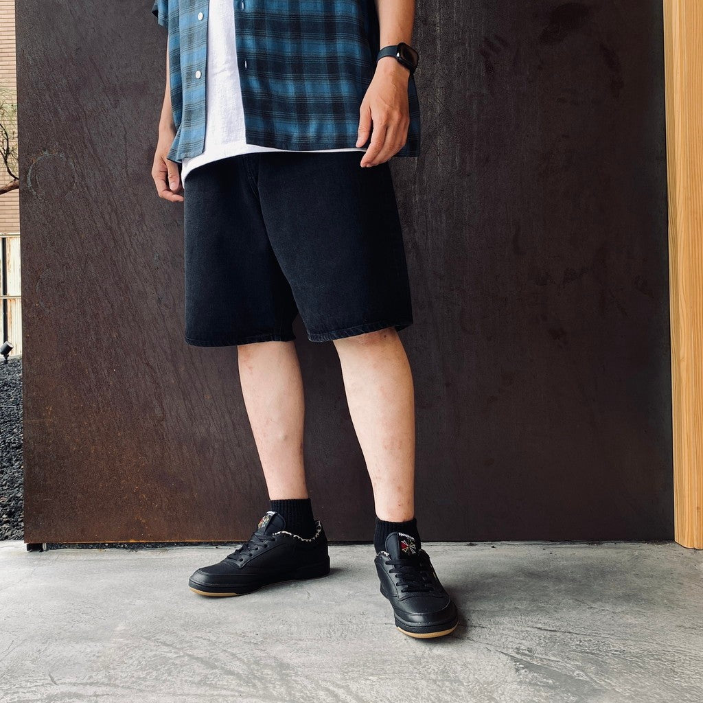 【ブラック（01）】Mario Cut Off Shorts Cotton Cut-Off Shorts with Zip Pocket – DEVISE FACTORY
