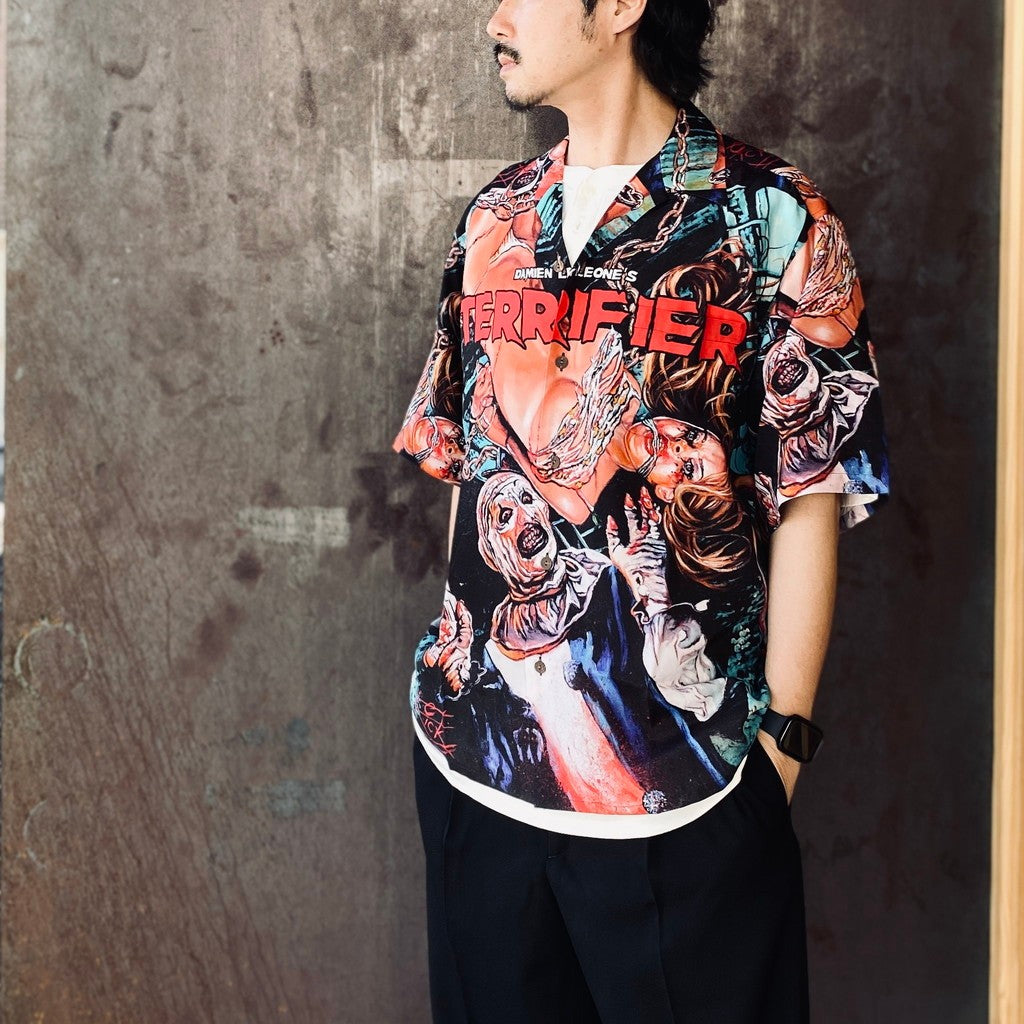 TERRIFIER | S/S HAWAIIAN SHIRT ( TYPE-1 ) #ONE [TERRIFIER-WM-HI01]