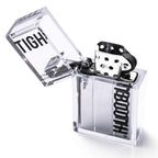 LABEL LOGO HARD EDGE LIGHTER #Clear [FW26-A20]