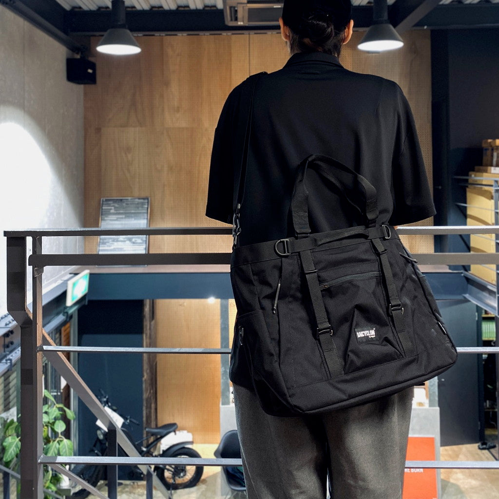 TOTE BAG #BLACK [BCL-17-ver2] – cocorozashi