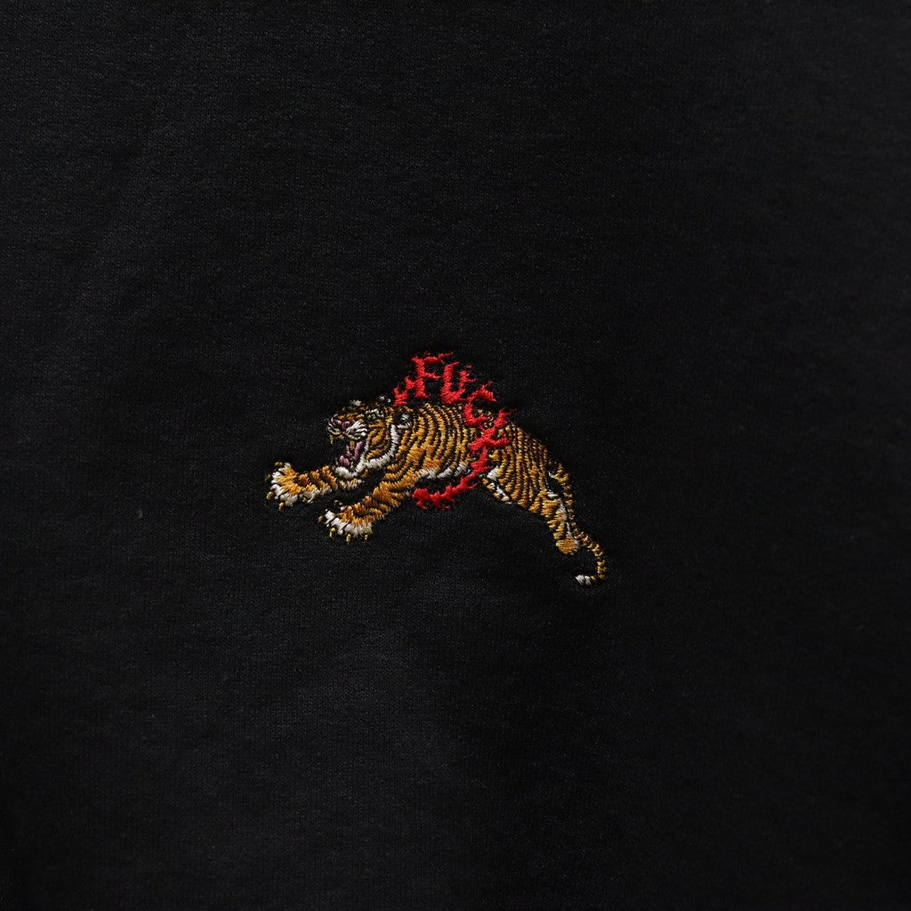 TIM LEHI | CREW NECK SWEAT SHIRT (TYPE-1) #BLACK [24FW-WMC-SS18]