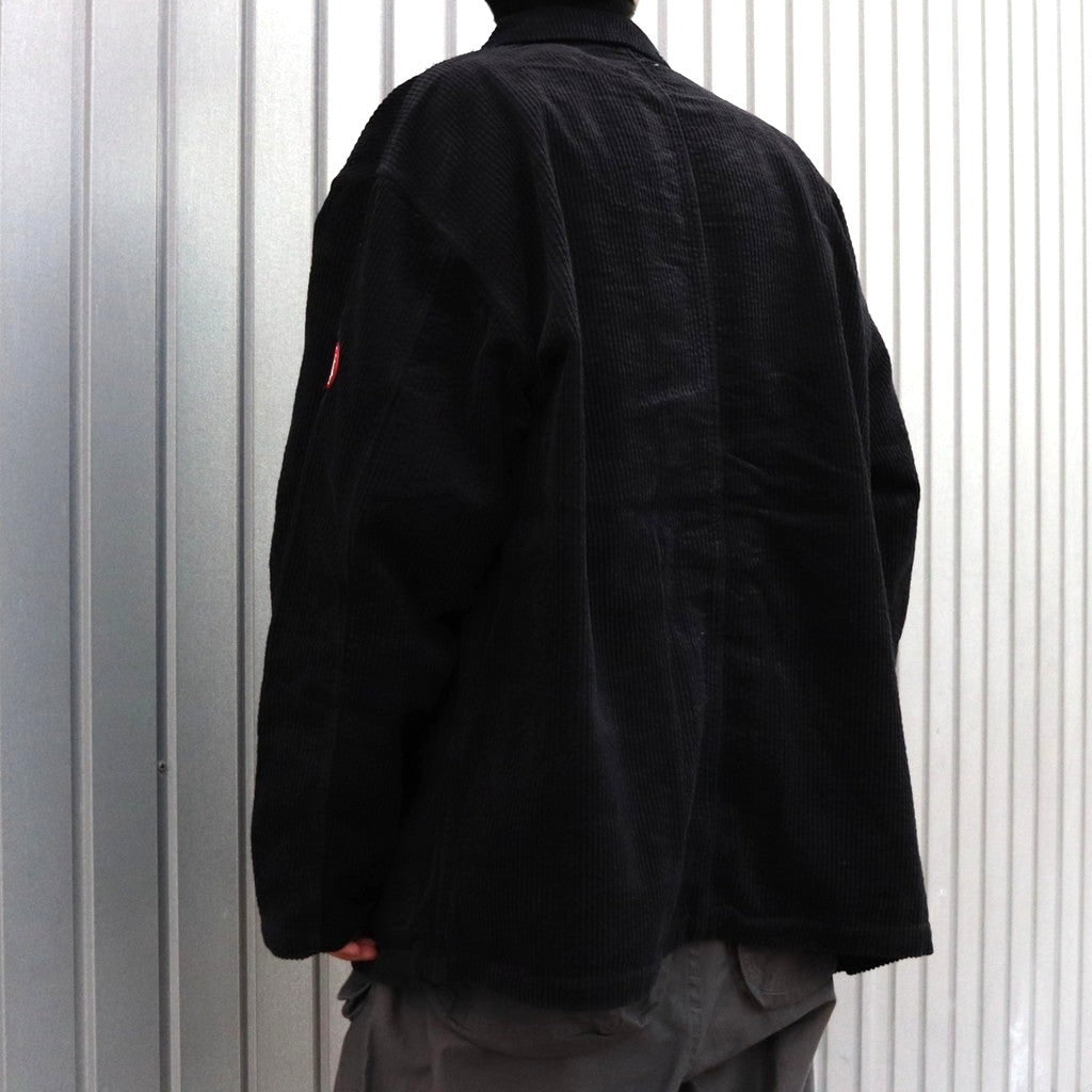 6W CORD ZIP JACKET #BLACK [CES28JK19] – cocorozashi
