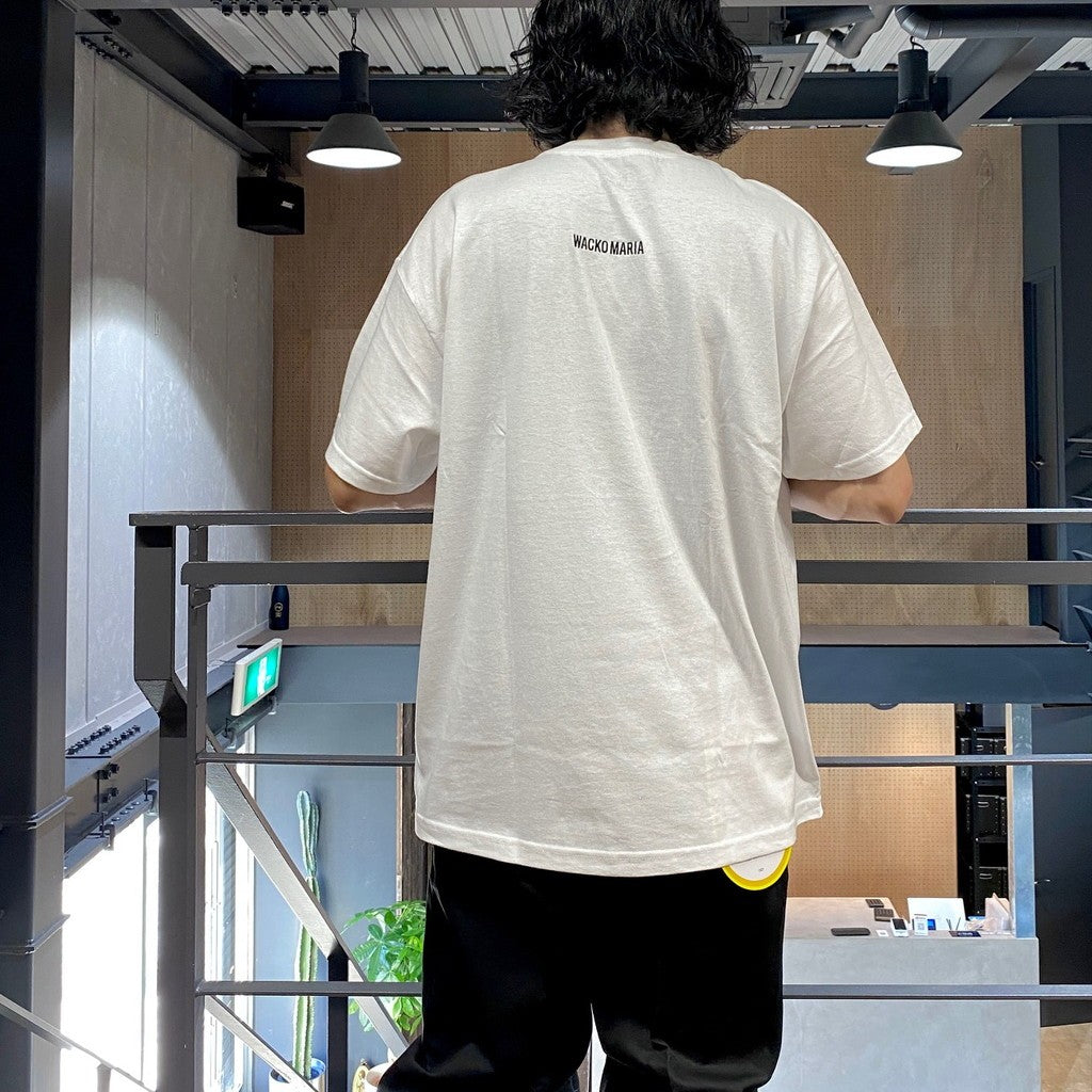 TIM LEHI | CREW NECK T-SHIRT (TYPE-1) #WHITE [24FW-WMT-TEE06]