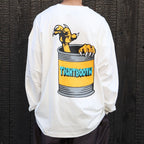 DEADKEBAB LS T-SHIRT #White [FW25-T02]