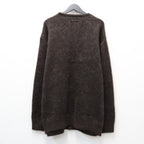 MIX MOHAIR CARDIGAN #BROWN [26FW-WMK-KN04]