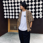 HAWAIIAN SHIRT S/S ( TYPE-4 ) #BROWN [26SS-WMS-HI06]