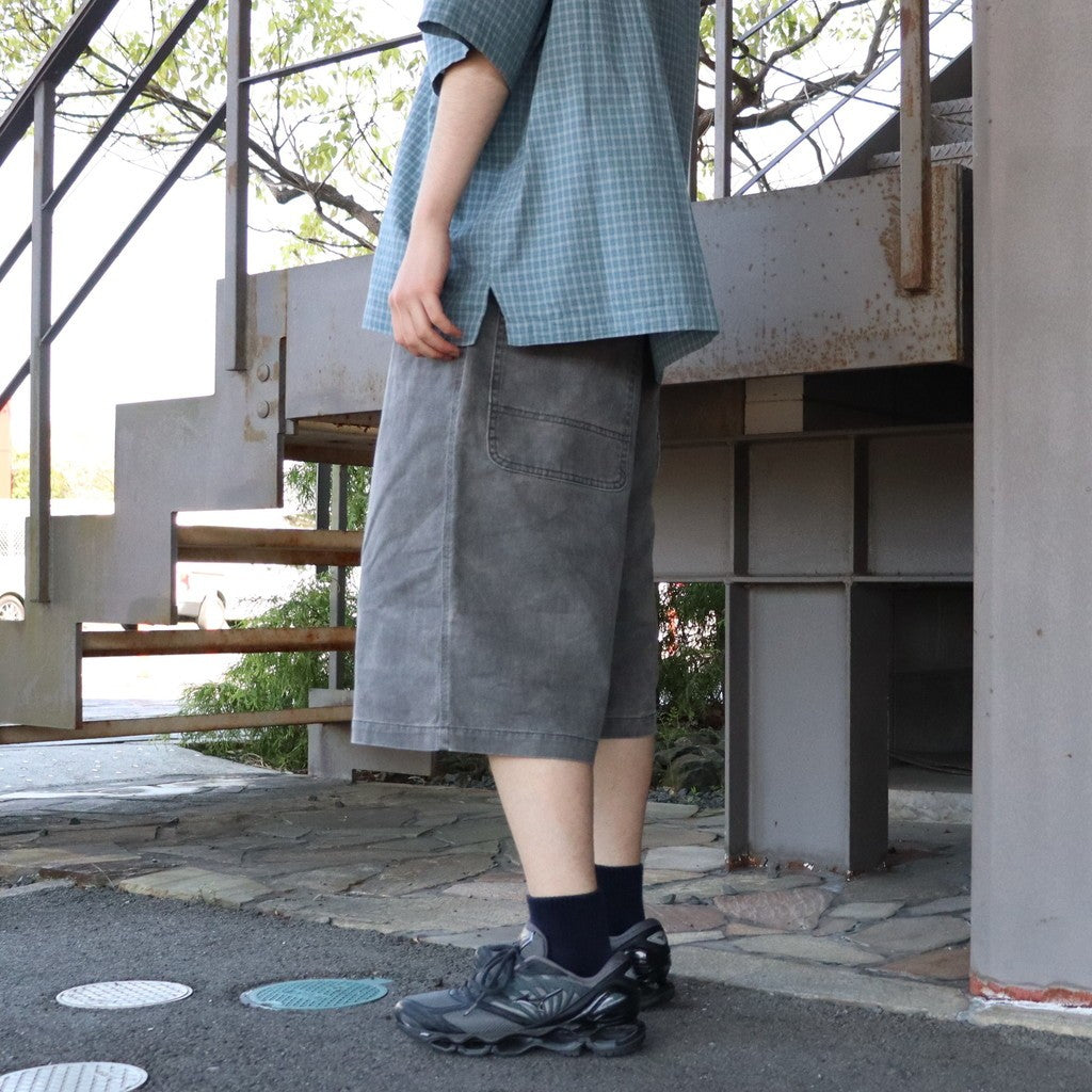 Cotton Twill Skate Shorts #Vintage Black [SD26S-PT08]