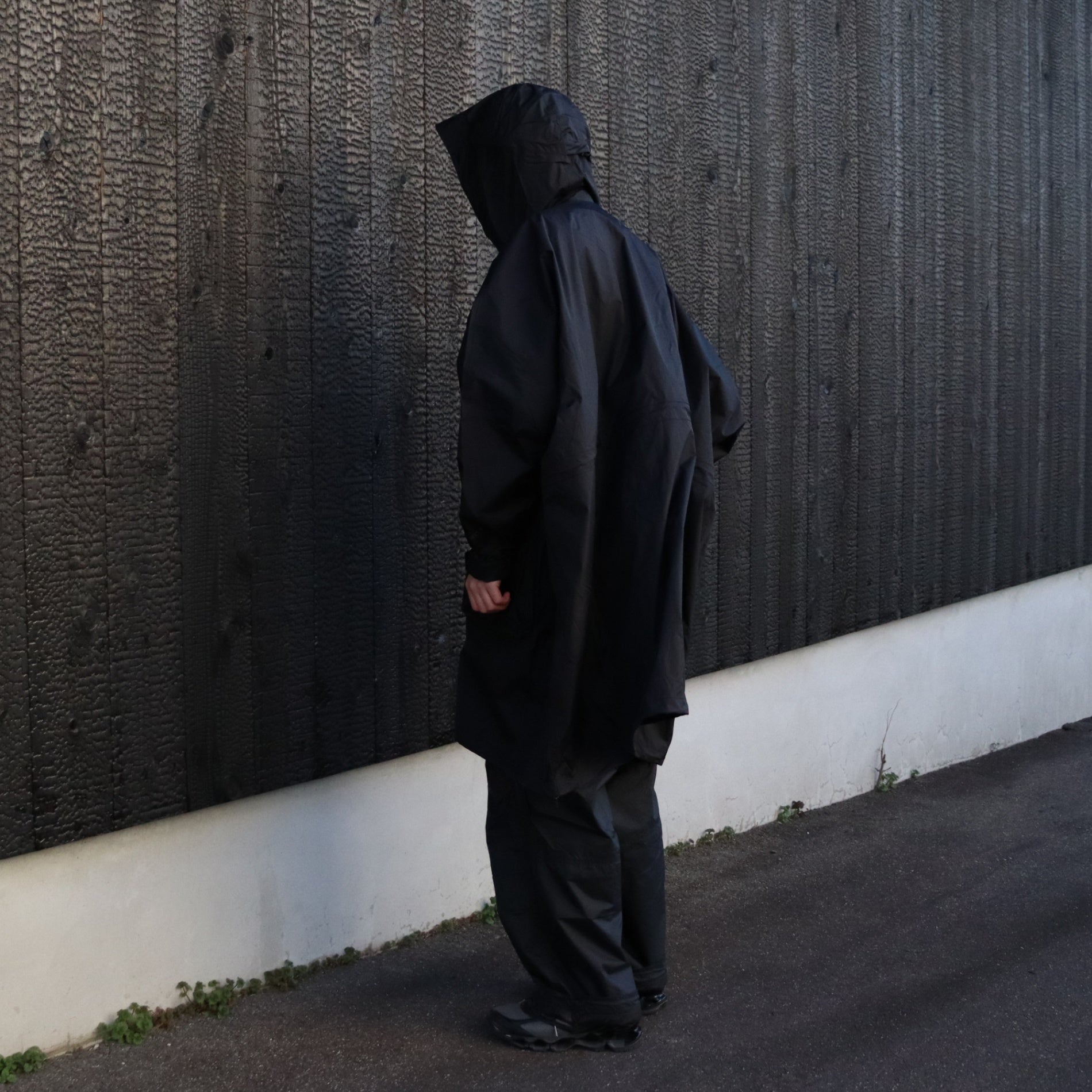 WUROS Field Utility Poncho #K / ブラック [NP12532] - cocorozashi