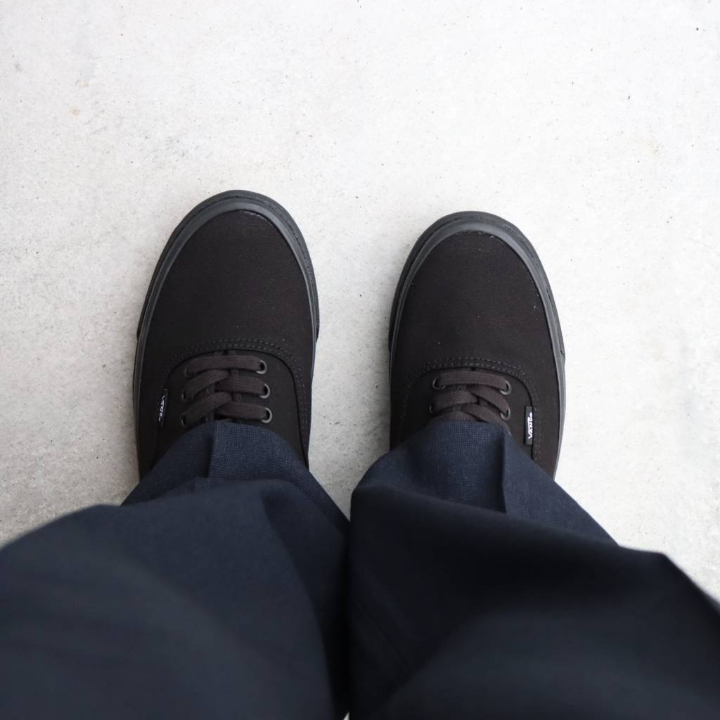 LX Authentic Reissue 44 #BLACK/BLACK [VN0007QZBKA]