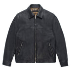 SINGLE RIDERS LEATHER JACKET ( TYPE-2 ) #D-BLUE [26SS-WMO-BL02]