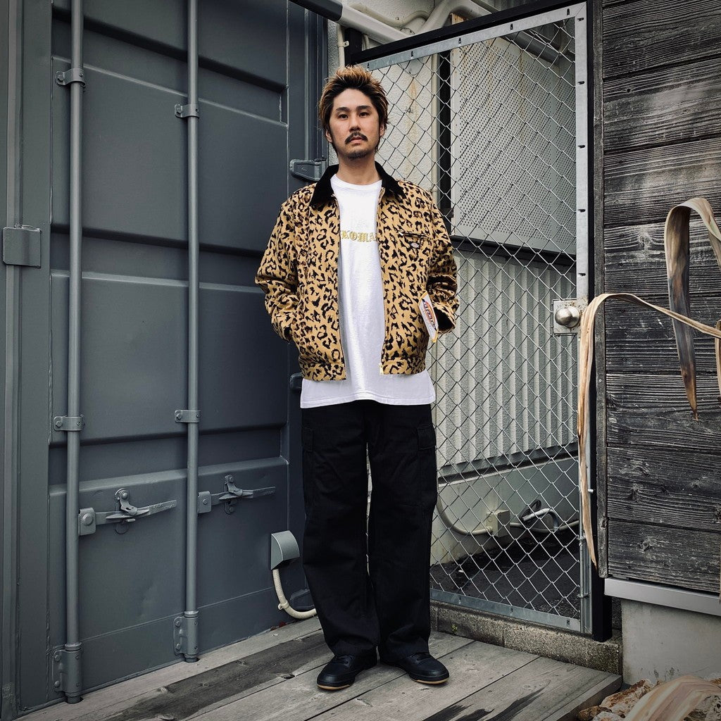 DICKIES | LEOPARD WORK JACKET #BEIGE [25SS-WMO-DC03]