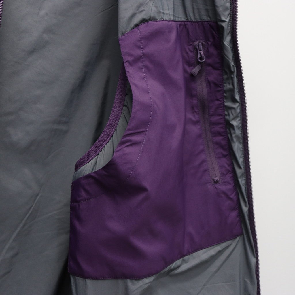 TECH REVERSIBLE CLIMBERS PUFF VEST #PURPLE×CHA [BW-23025W]