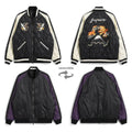 REVERSIBLE 「SKAJAN」 DOWN JACKET #BK×OFF / BK×D.PURPLE [TAION-JK04JS-N1]