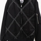 WOLF'S HEAD | 50'S JACKET #BLACK-GRAY [WOLFSHEAD-WM-BL17]