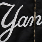 MLB | NY | REVERSIBLE VARSITY JACKET ( TYPE-1 ) #BLACK-BEIGE [MLB-WM-BL01]