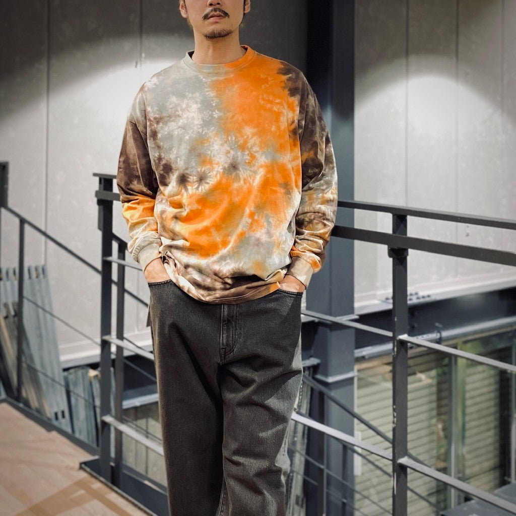 地球長袖T卹 #日落 [JC0707902]