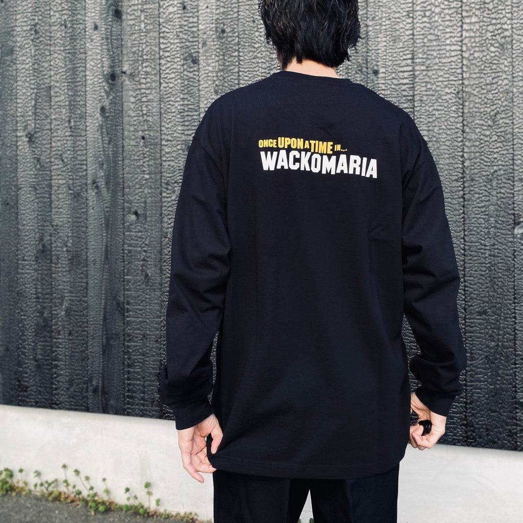 WASHED HEAVY WEIGHT CREW NECK LONG SLEEVE T-SHIRT ( TYPE-3