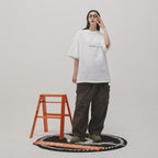 M005-i 「Crescent-G」 Graphic Tee #WHITE [GOOPI-24SS-APR-04]