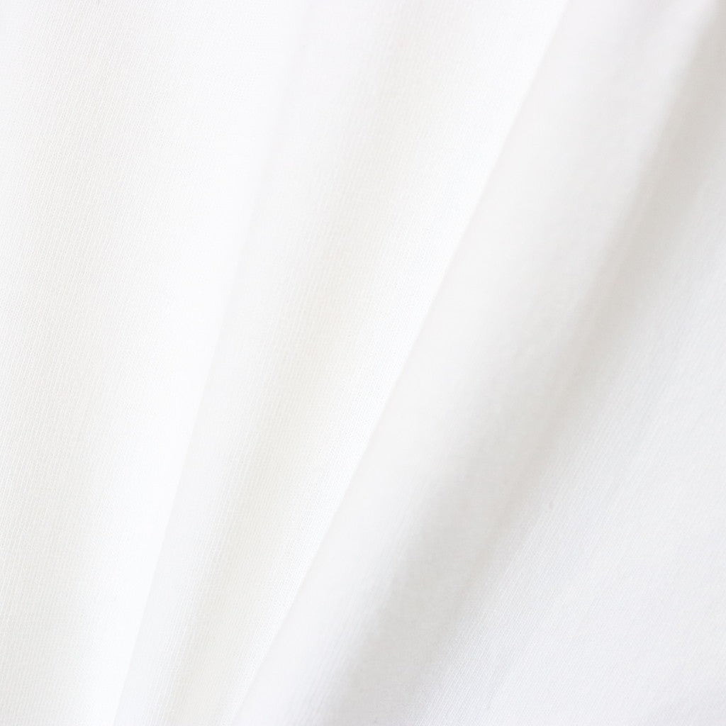 WASHED HEAVY WEIGHT CREW NECK T-SHIRT (TYPE-11) #WHITE [25SS-WMT-WT11]