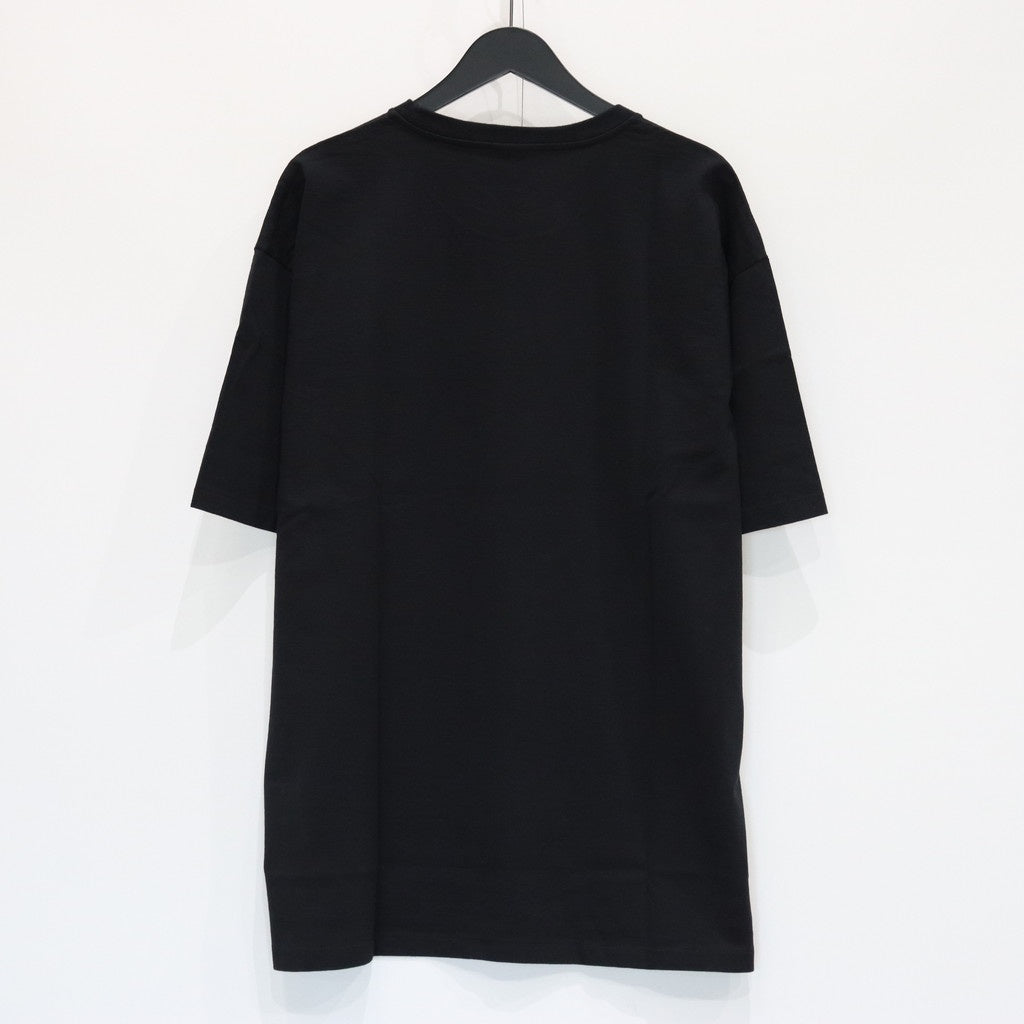 WASHED HEAVY WEIGHT CREW NECK T-SHIRT (TYPE-3) #BLACK [25SS-WMT-WT03]