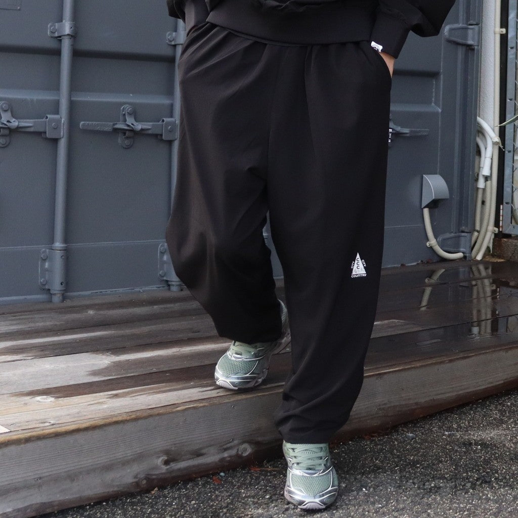 STRETCH EASY PANTS #BLACK [CCC-253P002] - cocorozashi 三重県四日市