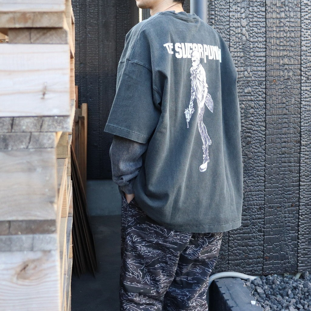 LUPIN THE 3rd | S/S T-Shirt (ZENIGATA / LUPIN) #BLACK [TLPM25AM002]