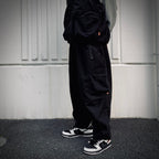 RIPSTOP CARGO BALLOON PANTS #Black [SS25-B01]